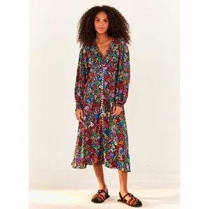 FARM Rio Tropical Garden Midi Dress